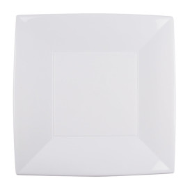 Plato de Plastico Llano Blanco Nice PP 290mm (12 Uds)