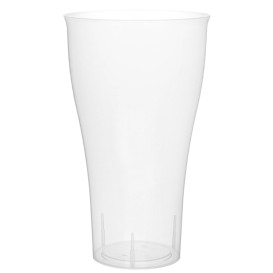 Vaso de Plastico Cocktail 430ml PP Transparente (15 Uds)