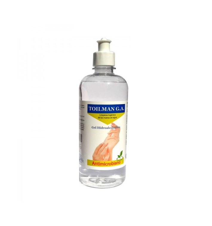 Gel Sanitario Hidroalcohólico Antibacterial 500ml (1 Ud)