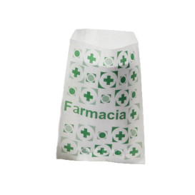 Bolsa de Papel Blanca Farmacia 14+7x27cm (125 Uds)