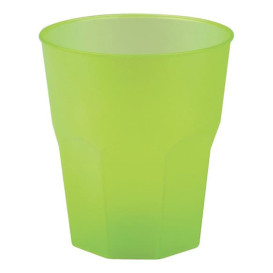 Vaso de Plastico "Frost" Verde Lima PP 270ml (20 Uds)