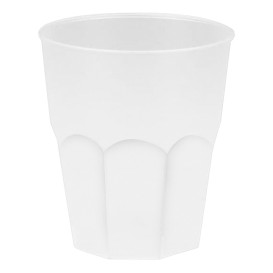 Vaso de Plastico "Frost" Blanco PP 270ml (20 Uds)