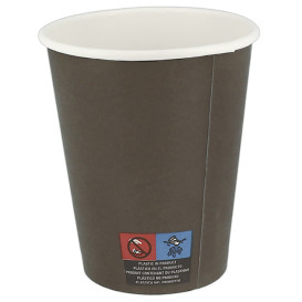 Vaso Cartón 14Oz/420ml Marrón Ø9,0cm (1.000 Uds)