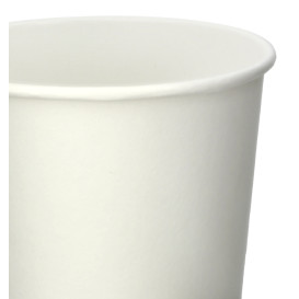 Vaso Cartón 6Oz/180ml Blanco Ø7,0cm (100 Uds)