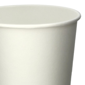 Vaso Cartón ECO 8 Oz/240ml Blanco Ø8cm (50 Uds)