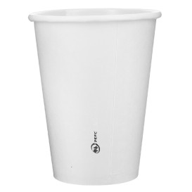 Vaso Cartón 12 Oz/360ml Blanco Ø8,9cm (40 Uds)