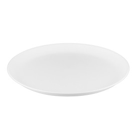 Plato Reutilizable Durable PP Mineral Blanco Ø27,5cm (6 Uds)