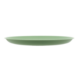 Plato Reutilizable Durable PP Mineral Verde Ø21cm (6 Uds)