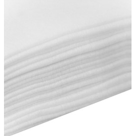 Toalla Spunlace Peluquería Blanca 40x80cm 43g/m² (25 Uds)