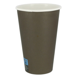 Vaso Cartón 12Oz/360ml Marrón Ø8,0cm (2.000 Uds)