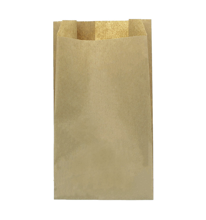 Bolsa de Papel Kraft 25+8x36cm (100 Uds)