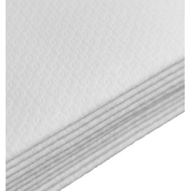 Toalla Peluqueria Air Laid Blanca 40x80cm 50g/m² (25 Uds)