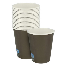 Vaso Cartón 8Oz/240ml Marrón Ø8,0cm (50 Uds)